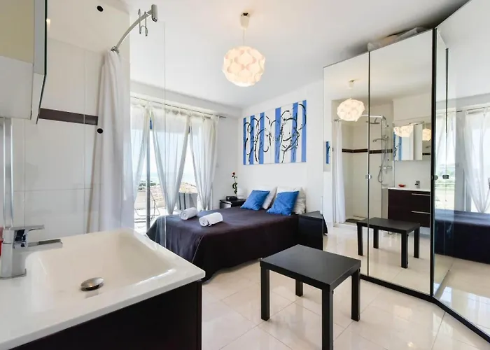 Cosy 3p En Dernier Etage, Terrasse Et Vue - Cosy 3p En Dernier Etage, Terrasse Et Vue Mae-2733 * カンヌ