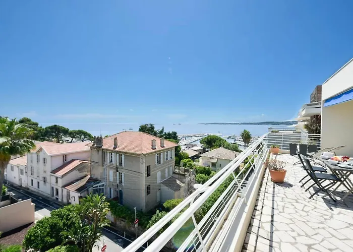 アパート Cosy 3p En Dernier Etage, Terrasse Et Vue - Cosy 3p En Dernier Etage, Terrasse Et Vue Mae-2733 カンヌ